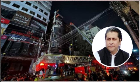 ঢাকা বেইলি রোডে ভয়াবহ অগ্নিকাণ্ডে হতাহতের ঘটনায় গভীর শোক প্রকাশ করেন এমপি কায়সার 